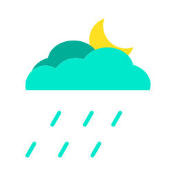 krople deszczu ikona