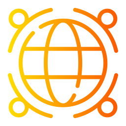 investigación global icono