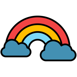 regenbogenlinien icon