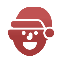 Santa elf icon
