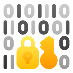Encrypted data icon
