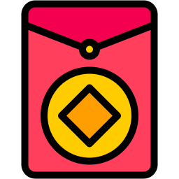 roter umschlag icon