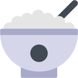 Rice bowl icon