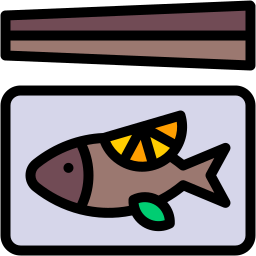 peixe no vapor Ícone