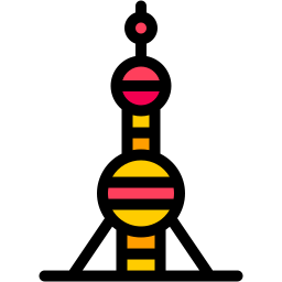 Oriental pearl tower icon