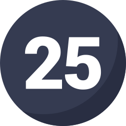 25 Ícone