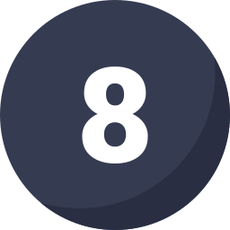 Number 8 icon