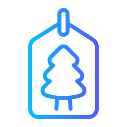 Christmas sales icon