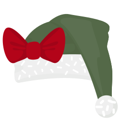 kerst hoed icoon