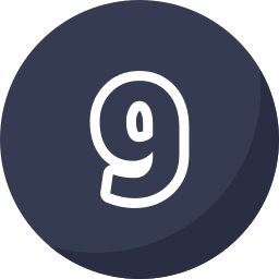 Number 9 icon