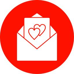 Greeting card icon