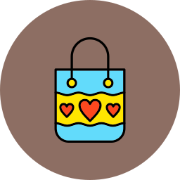 bolsa de regalo icono