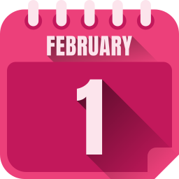 1 februari icoon