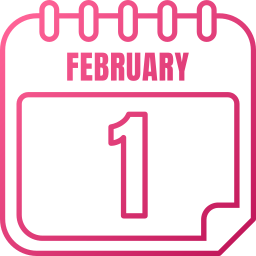 1 februari icoon