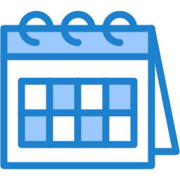 Weekly calendar icon