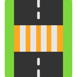 Pedestrian crossing icon