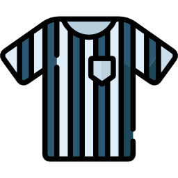 jersey de árbitro icono