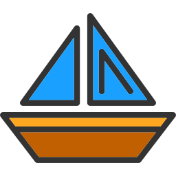Лодка иконка