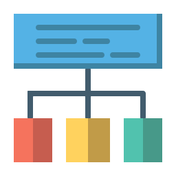 diagrama de flujo icono