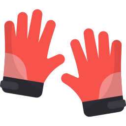 Футбольные перчатки иконка