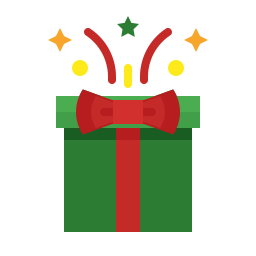 Gift box icon