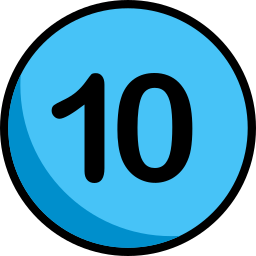 nummer 10 icon