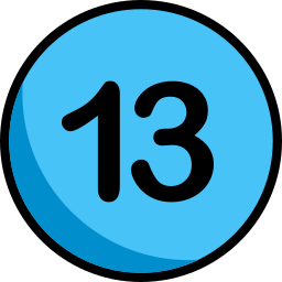 13 icono