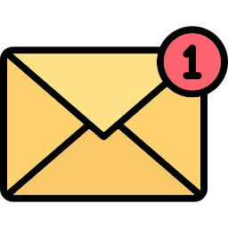 nuevo correo electrónico icono