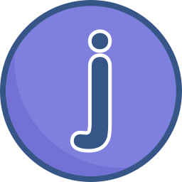 Letter j icon