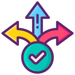 Decision making icon