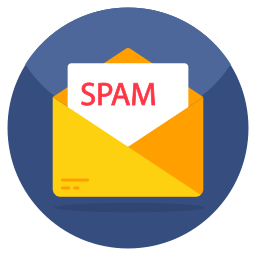 alerta de spam Ícone