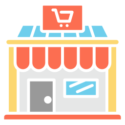 Retail store icon