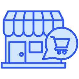 boutique en ligne Icône