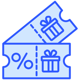 Discount coupon icon