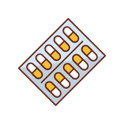 Blister pack icon