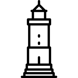 latarnia morska penmam wielka brytania ikona