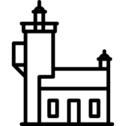 latarnia morska tevennec francja ikona