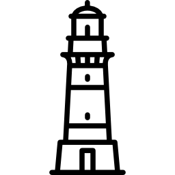 Cape Pallister Lighthouse New Zealand icon