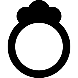 anillo de boda icono