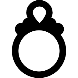 anel de noivado Ícone
