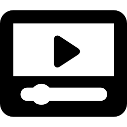 ビデオの再生 icon