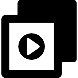 reproducción de video icono