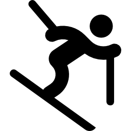 Лыжная гонка иконка