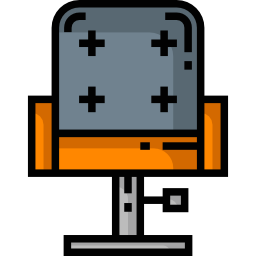 Desk chair icon