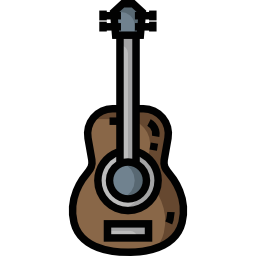 guitarra icono