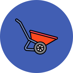 Wheelbarrow icon