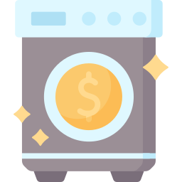Money laundering icon