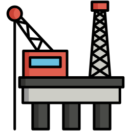 Oil platform icon