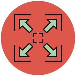 全画面表示 icon