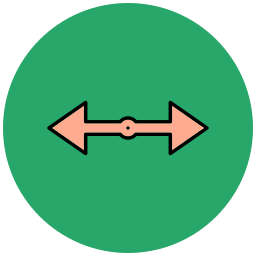 horizontal icono